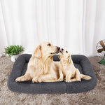 Warm Kennel For Small Medium Large Dogs Soft Fleece Nest Dog Mat Fall Winter Mat Damp-Proof Pet Bed Warming Dog House