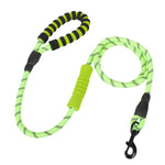 Reflective Dog Leash K9 Pitbull Pet Training Running Tracking Lead Leashes Nylon Mountain Climbing Rope for Medium Large Dogs