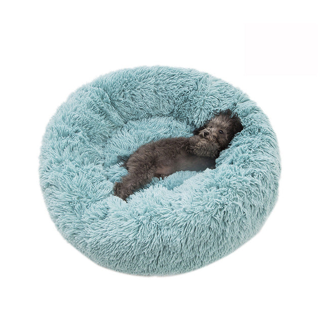 Round Cat Dog BedNest Deep Dogs Sleep House Kennel Cat Mattress For Small Medium Large Dog Cat Bed House Pet Mat