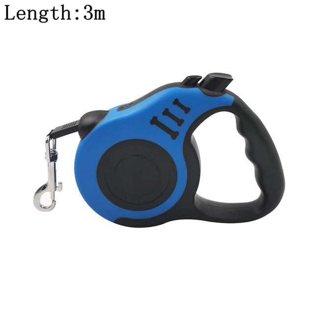 3M/5M Retractable Dog Leash Automatic Flexible Dog Puppy Cat Traction Rope Belt Dog Leash For Small Medium Dogs Pet Products