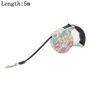 3M/5M Retractable Dog Leash Automatic Flexible Dog Puppy Cat Traction Rope Belt Dog Leash For Small Medium Dogs Pet Products