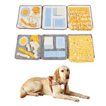 Pet Dog Mats Training Game Fine Design Blanket Pet Sniffing Blanket Chewing Biting For Fun Nose Training Dog House Pads