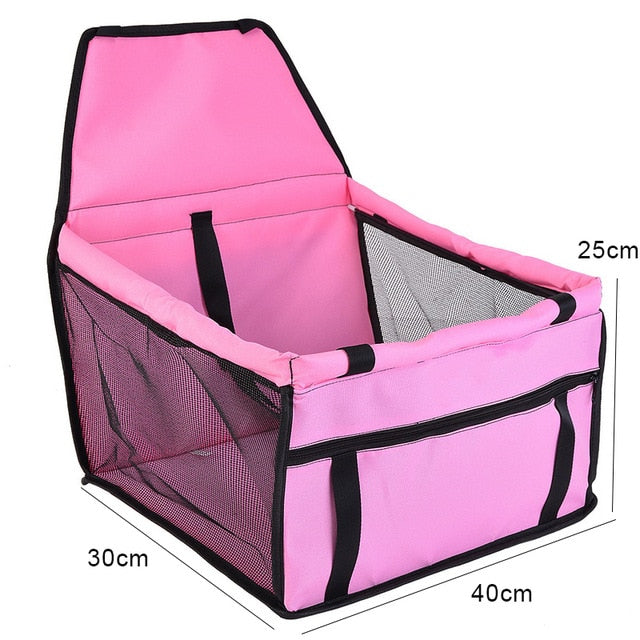 Safe Carry Pet Cat Dog Carrier Car Seat Cover Dog Beds Sofa Bag Car Portable Waterproof Seat Basket Pet Accessories