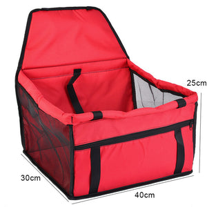 Safe Carry Pet Cat Dog Carrier Car Seat Cover Dog Beds Sofa Bag Car Portable Waterproof Seat Basket Pet Accessories