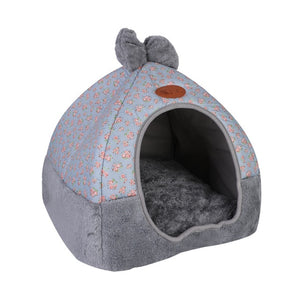 L/XL Pet Cat Dog Nest Dual Use Warm Soft Sleeping Bed Pad For Pet Non-slip Breathable Cat House Dog Sleeping Mat Blanket Kennel