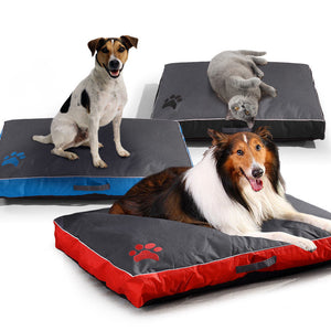 All Seasons Dog Bed for Large Dog Oxford Cloth Waterproof Breathable Soft  Pet Dog Bed Cushion Sofa Blanket Mat for Dog Products