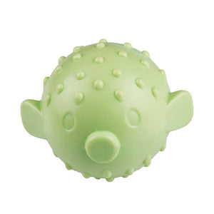 Hot Sell Squeaky Puffer Fish Pets Dog Toys Squeeze Squeaky Sound Funny Toy Safety Rubber For Dogs Molar Chew Toys