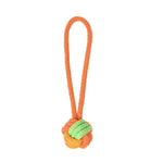 Pet Bite Tug Of War Toy Woven By Cotton Rope Interactive Dog Chew Toy For Teeth Cleaning