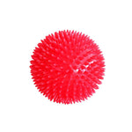 TPR Dog Toys spiky ball chew squeaker sound toy Non-toxic Molars Dental Cleaning Balls pet fetch jumping ball for dog playing