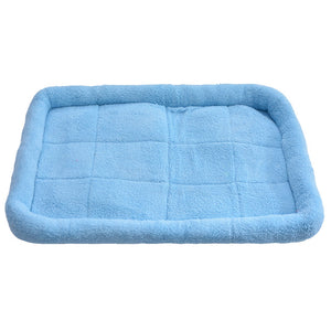 Warm Kennel For Small Medium Large Dogs Soft Fleece Nest Dog Mat Fall Winter Mat Damp-Proof Pet Bed Warming Dog House